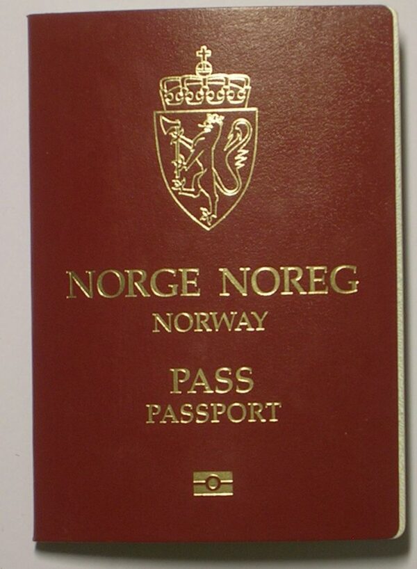 Genuine Norwegian Passport For Sale