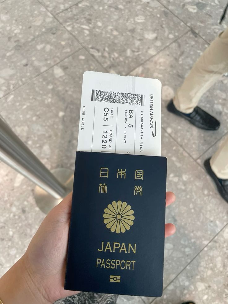 Fake Japanese Passport For Educational Use,