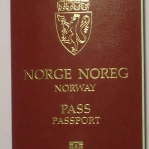 Genuine Norwegian Passport For Sale