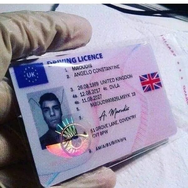 buy Untraceable UK Driving Licence
