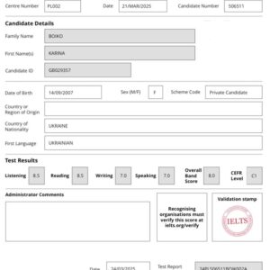 IELTS Certificate Without Exam