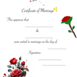 Get Marriage Certificate Online