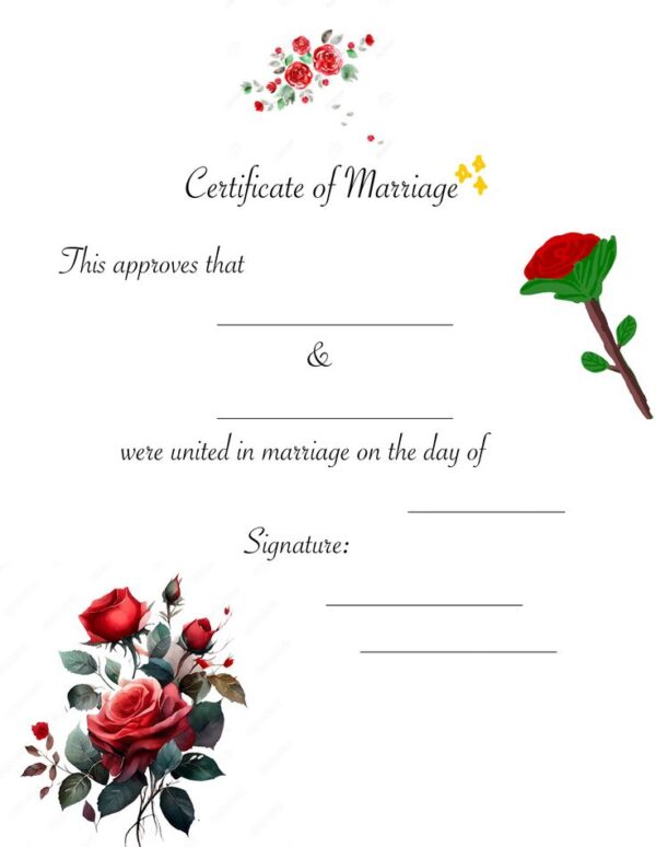Get Marriage Certificate Online