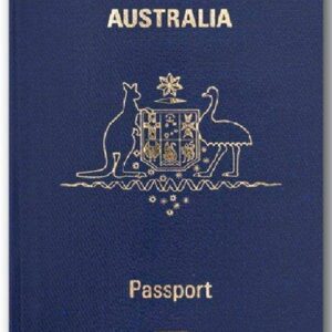 Novelty Australian Passport