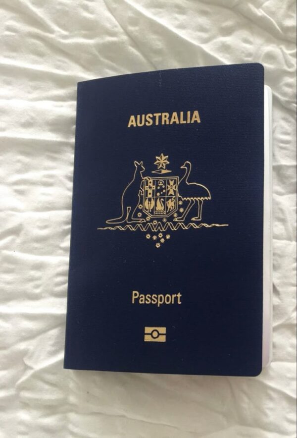 Novelty Australian Passport