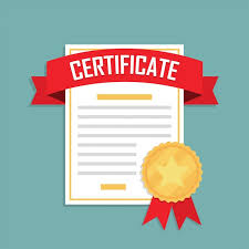 CERTIFICATES