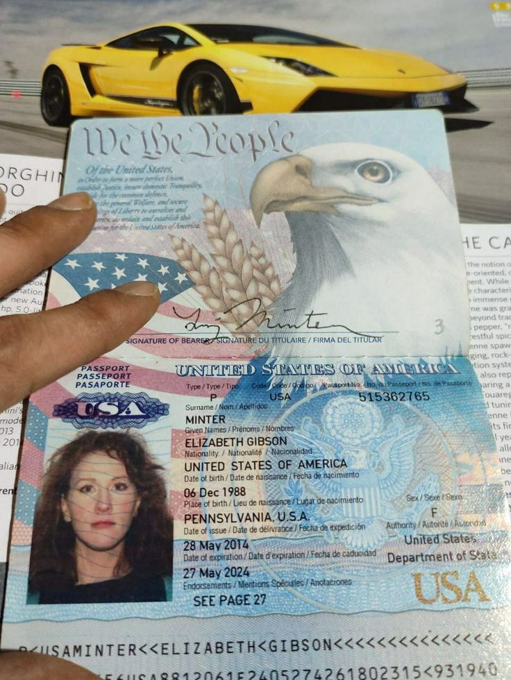 Novelty Passport For Sale